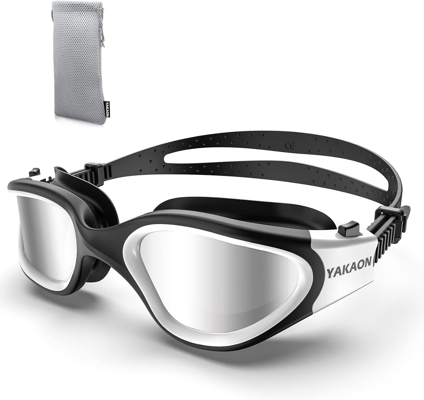 Swim Goggles, Polarized Anti-Fog Swimming Goggles for Adult Men Women